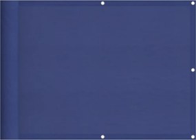 vidaXL Paravan de balcon, albastru, 75x1000 cm, 100% poliester oxford