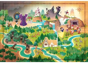 Prințesele Disney Snow White Hartă de povești puzzle 1000 de piese Clementoni