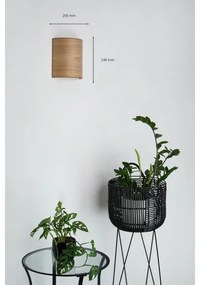 Aplică Brilagi SEMI 1xE27/15W/230V maro