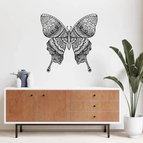 PIPPER. Autocolant de perete "Fluture Mandala”