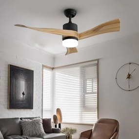 Ventilator LED dimabil Immax NEO 07136-B SOFISTICADO LED/18W/230V Wi-Fi Tuya + telecomandă