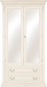 Dulap lemn masiv Bernhard 2 Usi, 120 × 55 × 218 cm