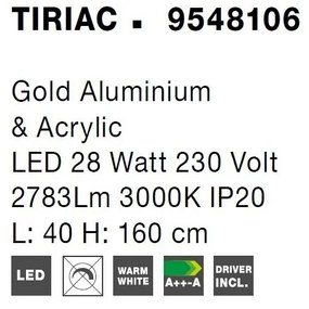 Lampadar LED design deosebit TIRIAC NVL-9548106