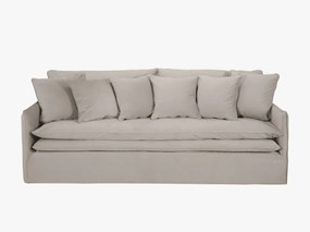 Canapea Boho catifea cu husa detasabila L223 cm