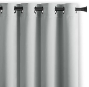 Draperie gri deschis dimout (semi-opacă) 140x270 cm Kierra – Restilo