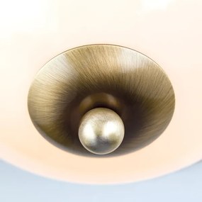 Plafonieră Orion DL 7-675/27 AUSTRIAN OLD LAMP 2xE27/60W/230V bronz/bej