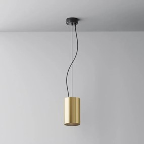 Pendul LED iluminat design tehnic Efir D-9,5cm 25W auriu