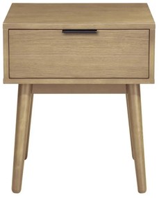 Noptiera Cassina, lemn natural