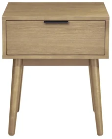 Noptiera Cassina, lemn natural