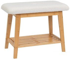 Bancă albă/în culoare naturală – Casa Selección