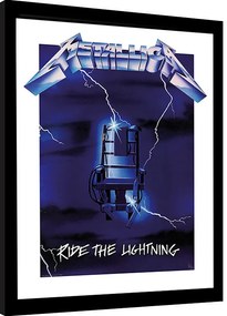 Poster înrămat Metallica - Ride the Lighting