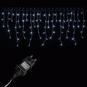 Instalație de Crăciun , tip ploaie - 5 m, 200 LED, alb rece