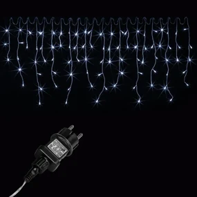 Instalație de Crăciun , tip ploaie - 5 m, 200 LED, alb rece