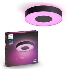 Philips Hue plafonieră LED RGB dimabilă, 33,5W/230V, Ø 381 mm, neagră