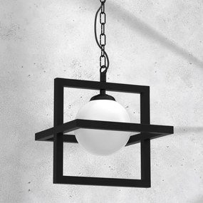 Lustră pe lanț DIEGO 1xE14/40W/230V neagră