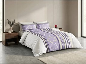 Lenjerie de pat din bumbac KELOPA mov Dimensiune lenjerie de pat: 70 x 90 cm | 140 x 200 cm