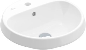 Villeroy &amp; Boch Architectura lavoar 45x45 cm rotund încastrat alb 5A6545R1