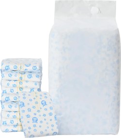 vidaXL Pampers de unică folosință pentru câini băieți 30 pcs Alb M