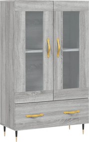 vidaXL Dulap gri Sonoma 69,5x31x115 cm, lemn prelucrat