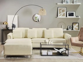Colțar din piele Oulu (crem) (S) . 1008844