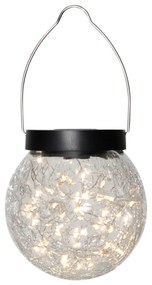 Corp de iluminat solar LED suspendat pentru exterior Star Trading Glory, ø 12 cm