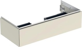 Dulap baza suspendat Geberit One gri nisip lucios 105 cm