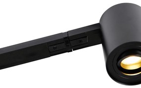 Sistem modern de șine monofazate cu 5 spoturi negru - Rondoo Up