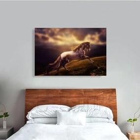 Tablou Canvas - Running horse 80 x 125 cm