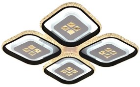 Lustră LED dimabilă aplicată LED/130W/230V 3000-6500K + telecomandă