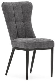 Scaune de dining gri 2 buc. Damon – Marckeric