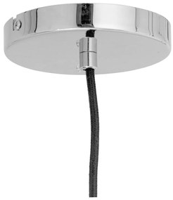 Lustră albă cu abajur textil ø 21 cm Pica – Bloomingville