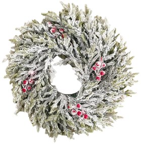 Coronita Craciun cu crengute brad FREEZY, 35cm