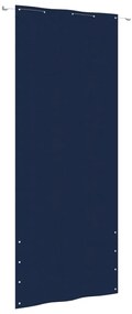 Paravan de balcon, albastru, 100 x 240 cm, tesatura oxford Albastru, 100 x 240 cm