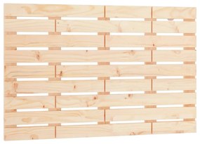 vidaXL Tăblie de pat pentru perete, 96x3x63 cm, lemn masiv de pin