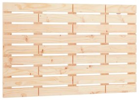 824723 vidaXL Tăblie de pat pentru perete, 96x3x63 cm, lemn masiv de pin