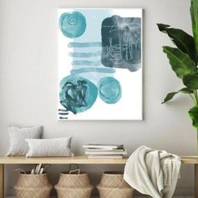 Poster - Abstracție pictată (A4)