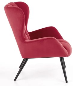 Fotoliu CHATEU roșu închis