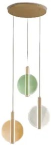 Suspensie led 56W multicolor Juis Ondaluce