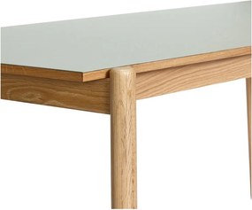 Masă de dining din lemn de stejar 107x190 cm Oblique – Hübsch