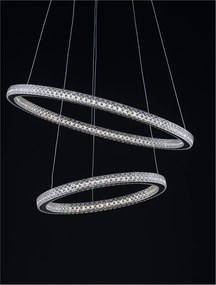 Lustra LED suspendata moderna design elegant GINEVRA 54W