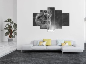 Tablou - Veveriță în timpul iernii (150x105 cm)