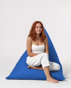 Fotoliu puf pentru grădină Pyramid Big Bed Pouf - Blue