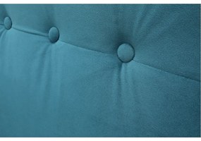 Fotoliu, material textil petrol/fag, RUFINO NEW