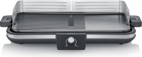 Severin PG 8564 - grătar electric de masă, 2300W/230V, 50x30 cm, negru