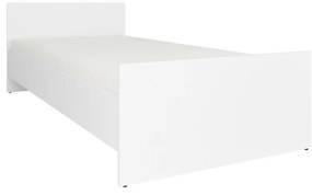 Pat de o persoană 90 cm Nepo Plus 11 (alb) . 1098319