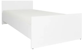 Pat de o persoană 90 cm Nepo Plus 11 (alb) . Promo -31%. 1098319
