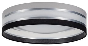 Plafonieră LED dimabilă SMART CORAL LED/24W/230V neagră/gri + telecomandă