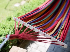 Hamac colorat pentru 2 persoane 190x150 cm