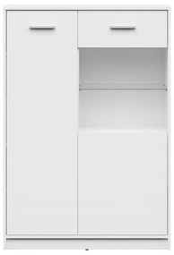 Vitrină Nepo Plus 24 (alb) . 1098371