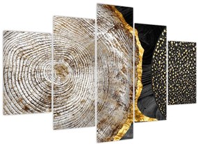 Tablou - Trunchiul copacului colaj 2 (150x105 cm)